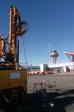 camión de rotación para campañas geotecnicas